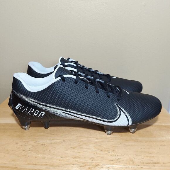 Nike Vapor Edge Speed 360 Detachable Football Cleats Black CZ5575-001 Men's 14 - Picture 1 of 7